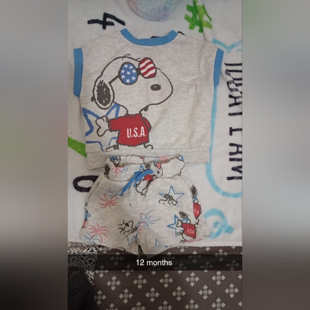 Snoopy toddlers outfit